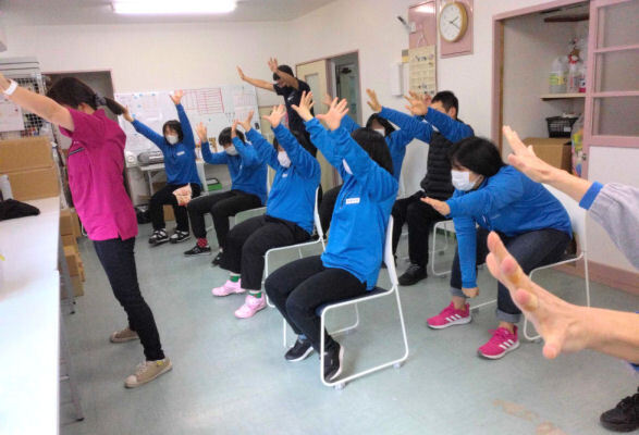 B型事業所のあ_よさこい練習風景①